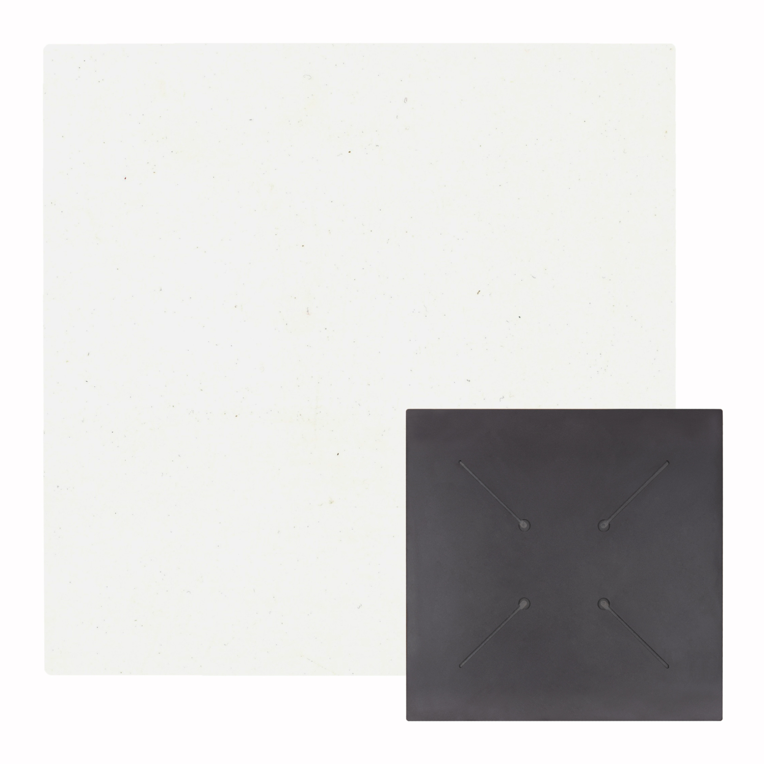 ΕΠΙΦΑΝΕΙΑ ΤΡΑΠΕΖΙΟΥ HPL ΤΕΤΡΑΓΩΝΗ HM5839.23 WHITE 80x80εκ.