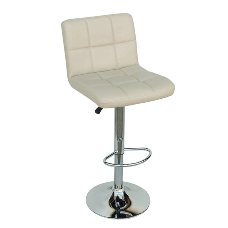 BAR40 CREAM PU(Σ2)ΣKAMΠO ΜΕ ΑΜΟΡΤΙΣΕΡ 43X52X113εκ.