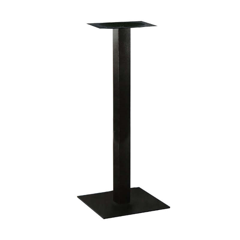 FLAT ΨΗΛΗ 45Χ45Χ108εκ.(Π)ΒΑΣΗ ΜΕΤΑΛΛΙΚΗ ΜΑΥΡΗ