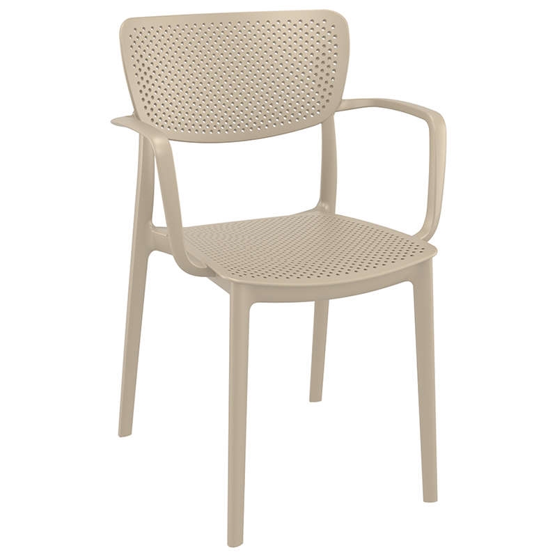 LOFT TAUPE ΠΟΛΥΘΡΟΝΑ ΠΟΛ/ΝΙΟΥ 54X53X82εκ.