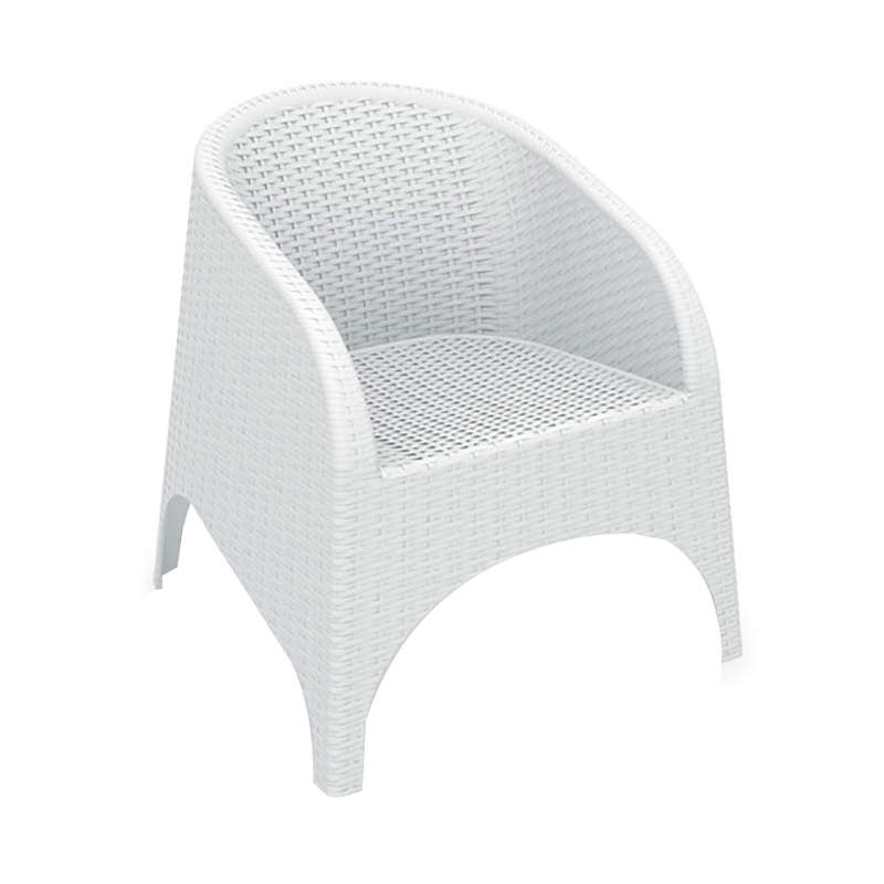 ARUBA WHITE ΠΟΛΥΘΡΟΝΑ ΠΟΛ/ΝΙΟΥ 74X75X80εκ.