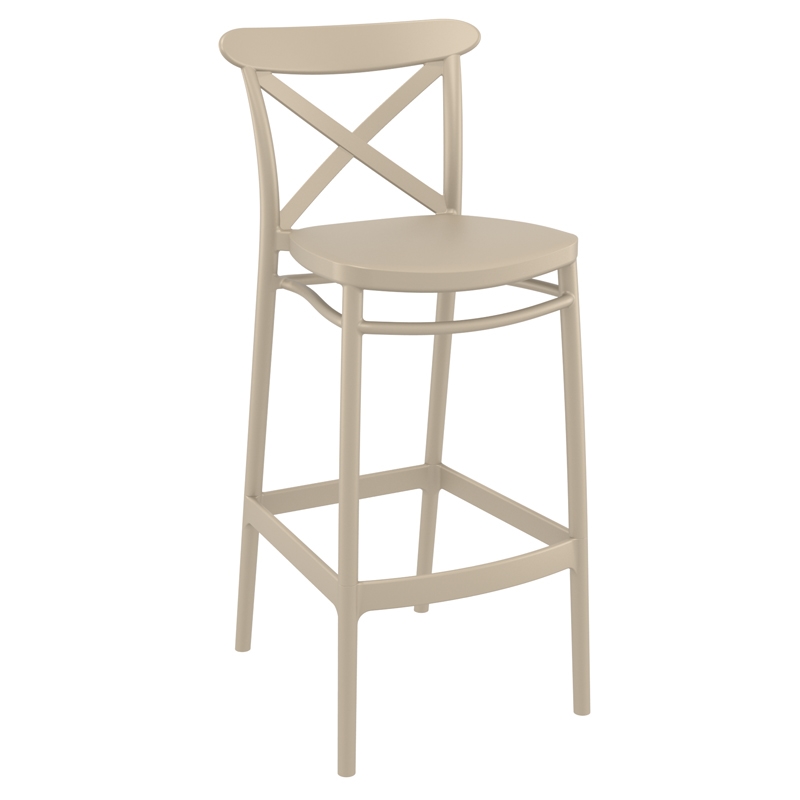 CROSS 75εκ. ΣΚΑΜΠΟ TAUPE ΠΟΛ/ΝΙΟΥ 45Χ52Χ106εκ.