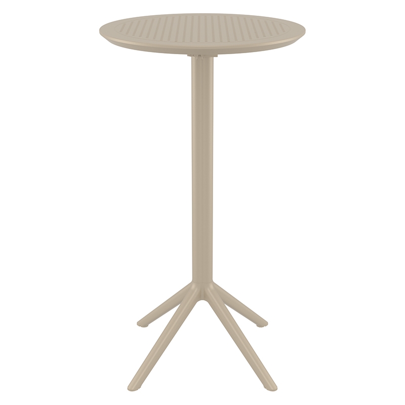 SKY TAUPE BAR Φ60Χ108εκ.ΠΤΥΣ/ΝΟ ΤΡΑΠ. ΠΟΛ/ΝΙΟΥ