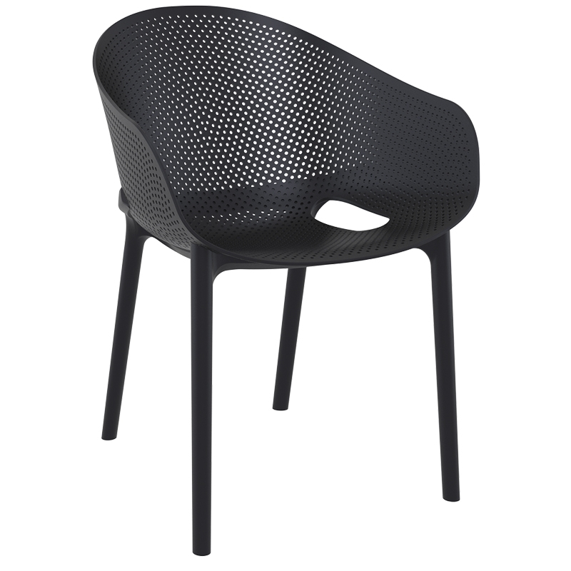 SKY PRO BLACK ΠΟΛΥΘΡΟΝΑ ΠΟΛ/ΝΙΟΥ 54X60X81εκ.