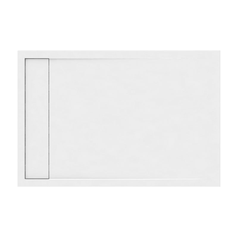 Ντουζιέρα ημικυκλική ακρυλική ELEMENT KARAG 90x90x5,5cm