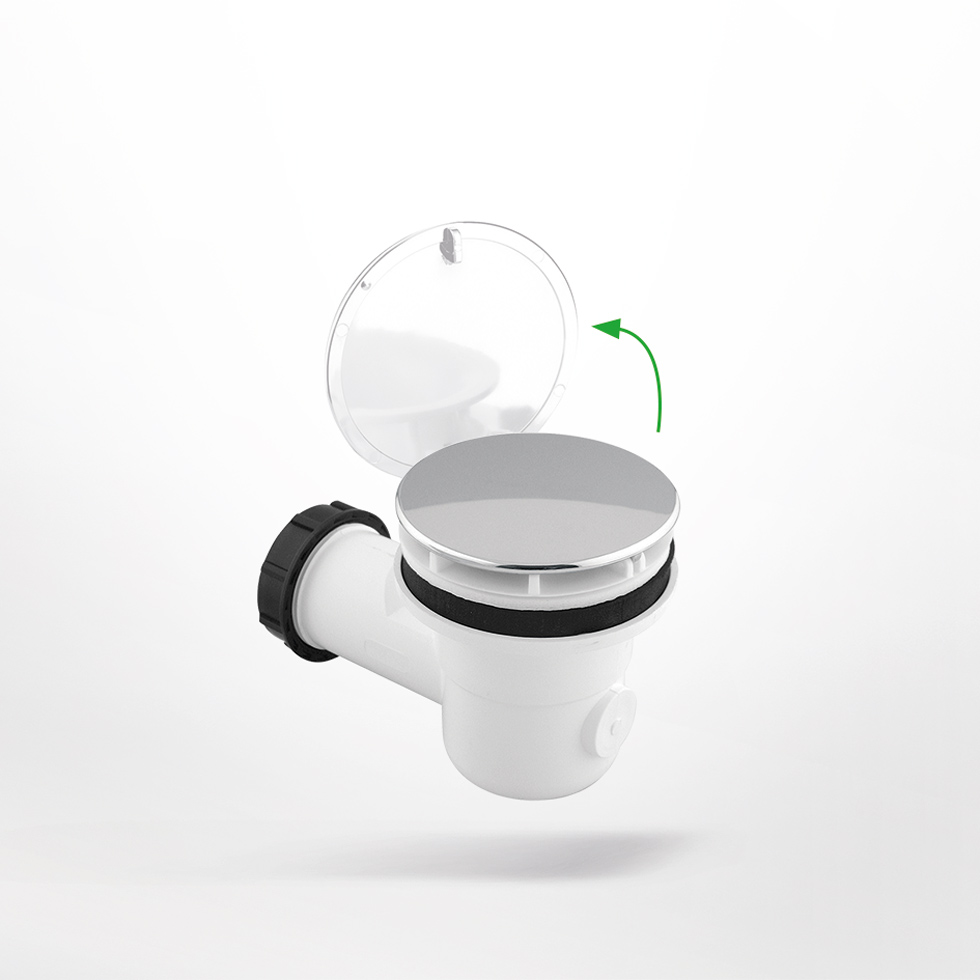 Βαλβίδα / Σιφών ντουζιέρας Ø60 CGS Luxury