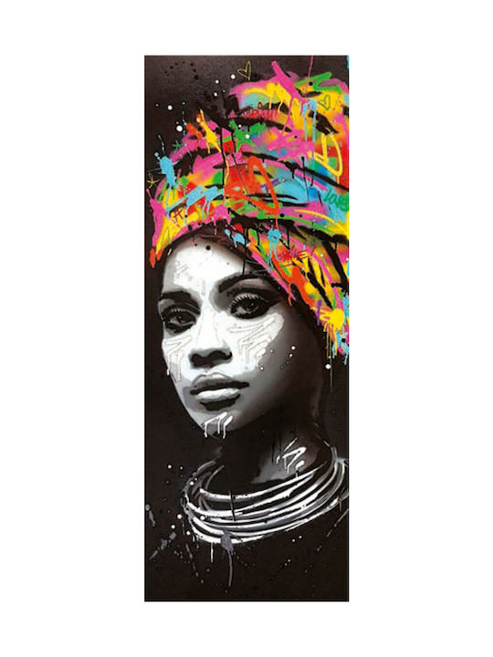 ΠΙΝΑΚΑΣ ΚΑΜΒΑΣ ΚΟΡΙΤΣΙ ΜΕ ΤΟΥΡΜΠΑΝΙ HM7198.06 80X3X30 εκ.