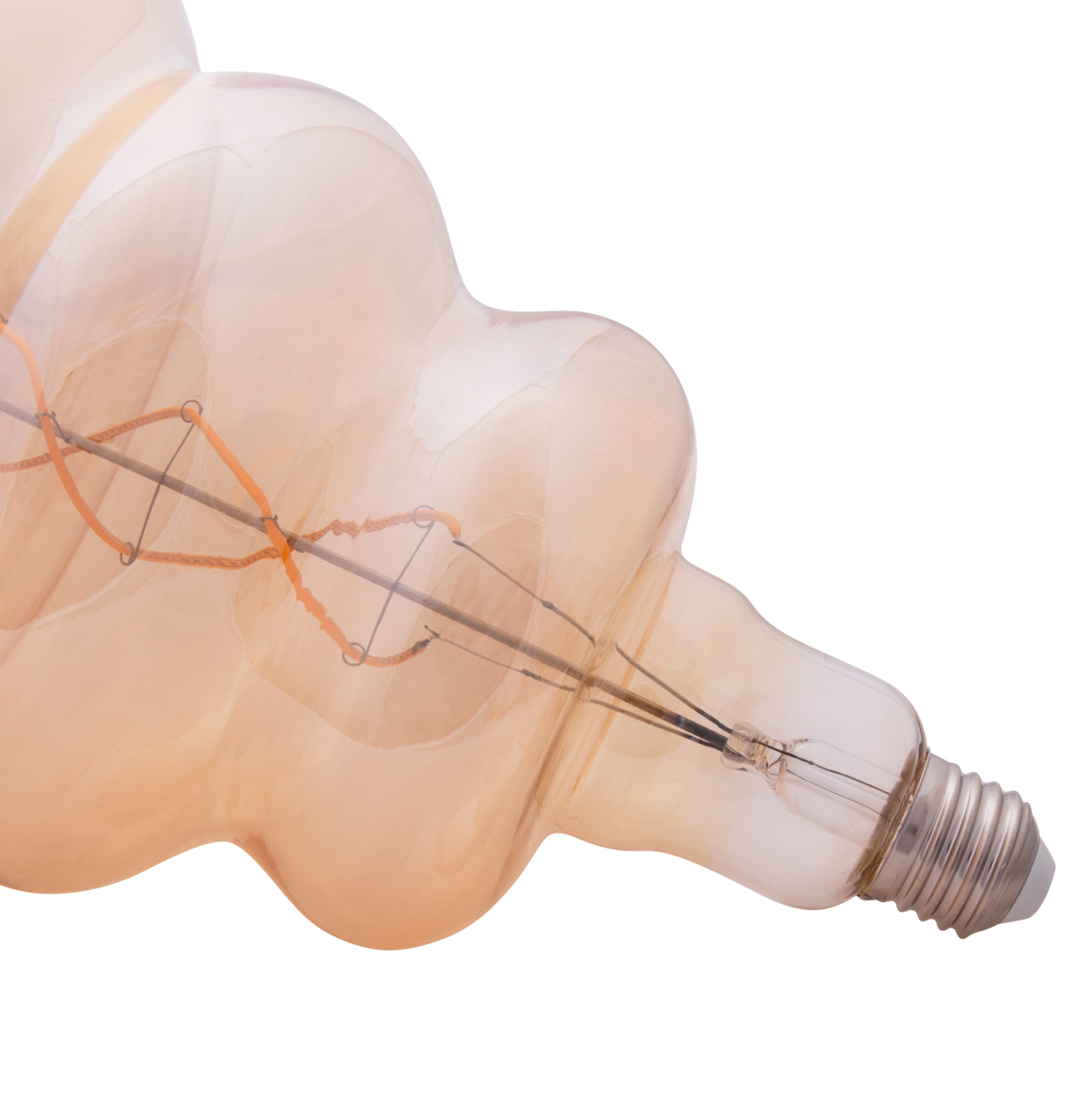 ΛΑΜΠΤΗΡΑΣ LED FILAMENT 8W E27 3000K GOLD COLOR DIMMABLE HM4056.02