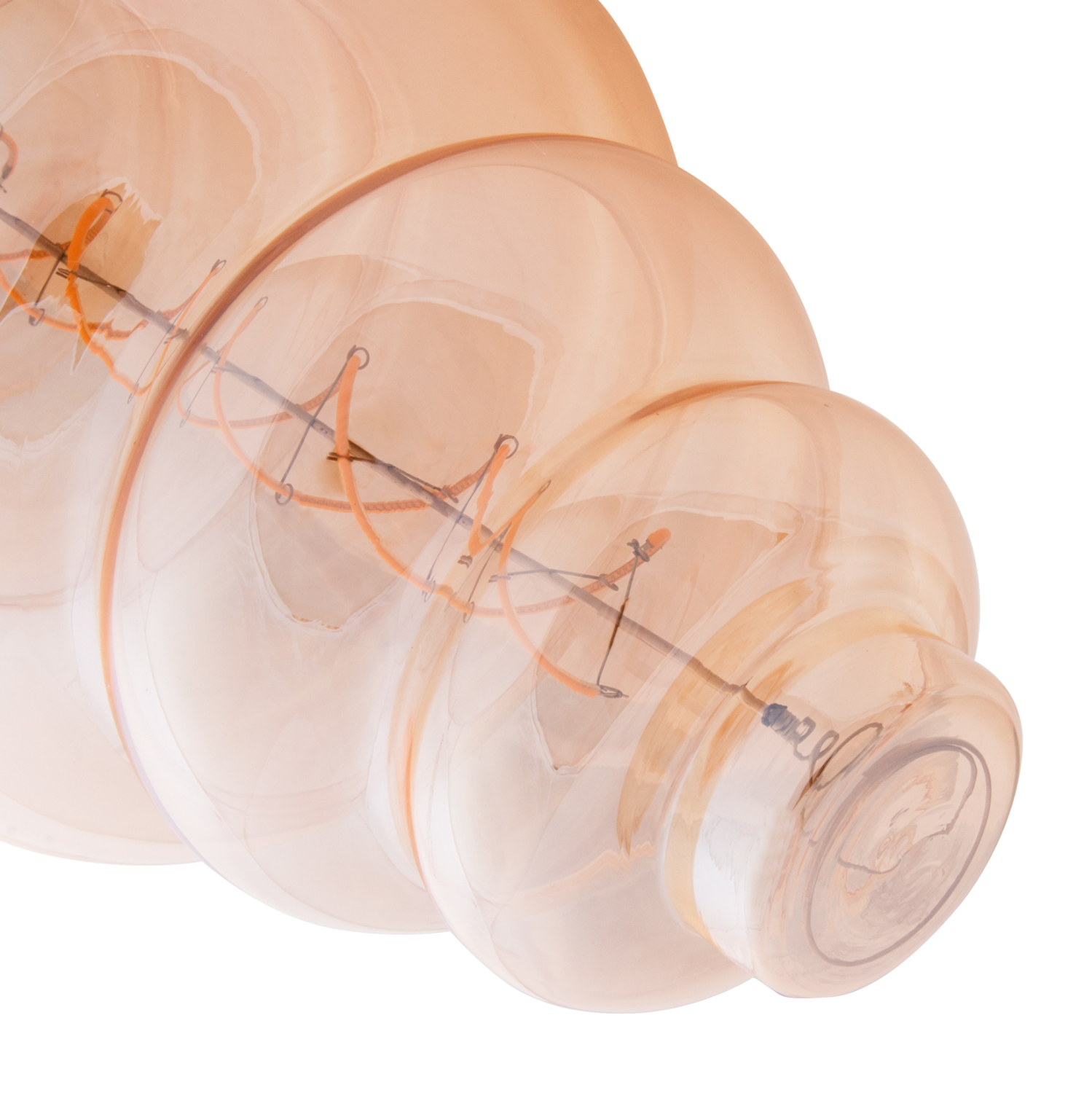 ΛΑΜΠΤΗΡΑΣ LED FILAMENT 8W E27 3000K GOLD COLOR DIMMABLE HM4056.02