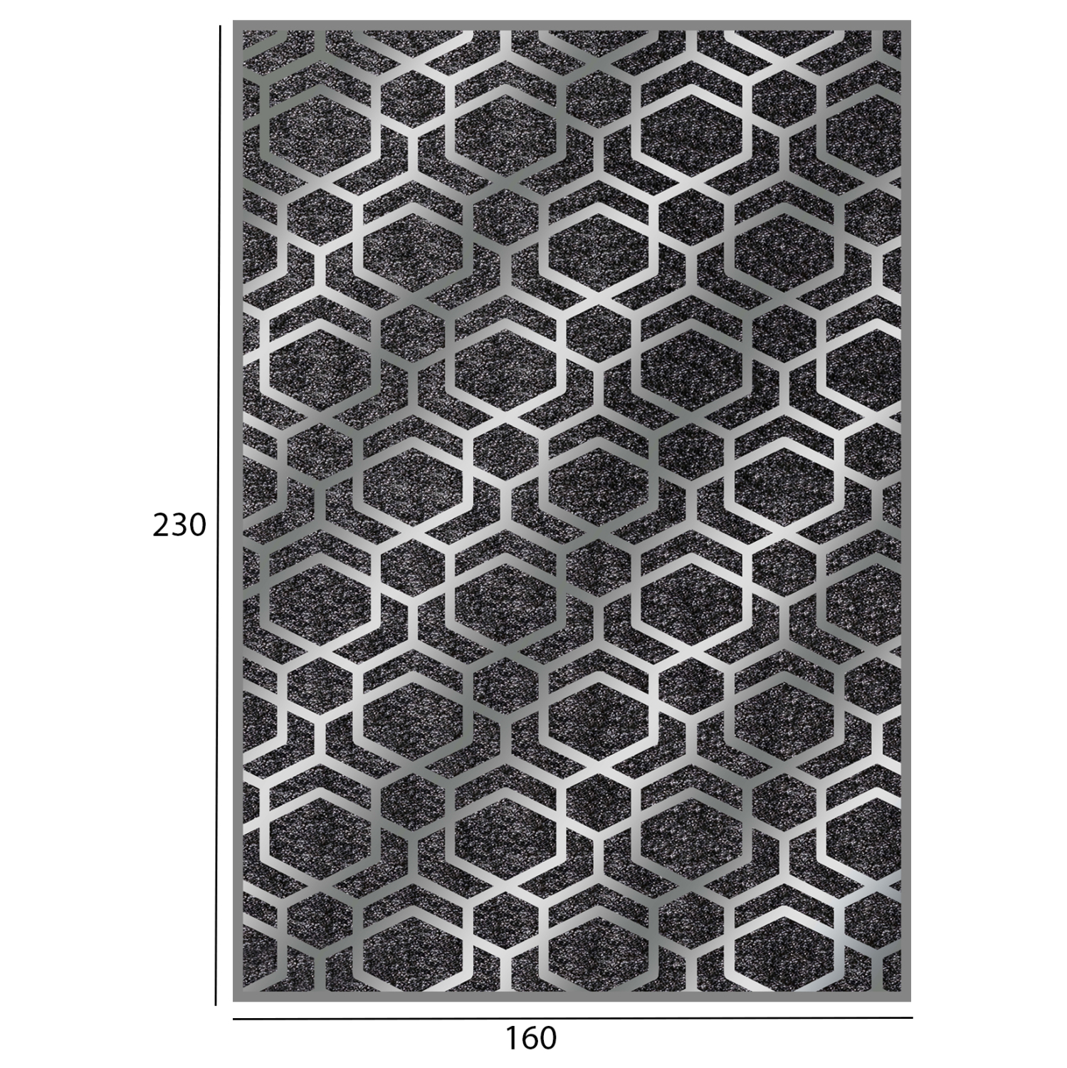 ΧΑΛΙ ΣΑΛΟΝΙΟΥ ΜΕ ΚΡΟΣΙΑ JOSIANE HM7675.31 160X230εκ.
