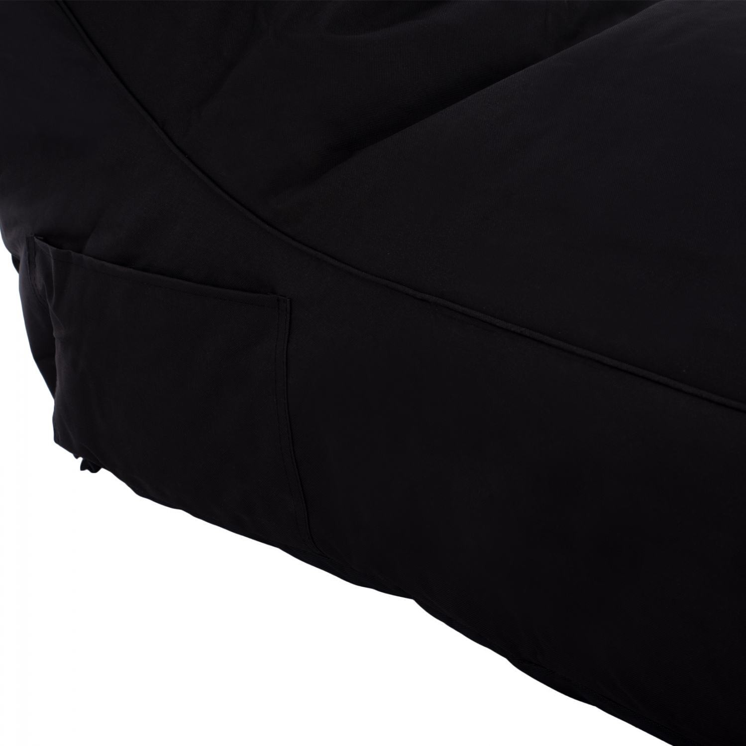 ΠΟΥΦ BLOOM ΑΔΙΑΒΡΟΧΟ HM5111.14 ΜΑΥΡΟ ΜΕ UV PROTECTION 106x70x61Υ εκ.