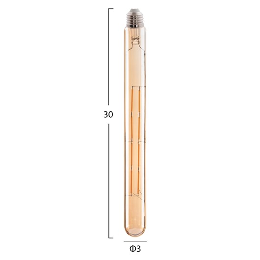 ΛΑΜΠΤΗΡΑΣ HM4191 LED FILAMENT 8W E27 3000K GOLD DIMMABLE