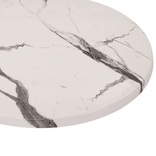 ΕΠΙΦΑΝΕΙΑ ΤΡΑΠΕΖΙΟΥ WERZALIT Φ60Χ2.5εκ. MARBLE WHITE-GREY 5657 HM5227.11