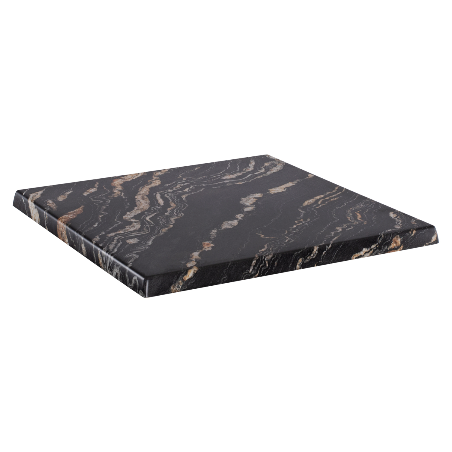 ΕΠΙΦΑΝΕΙΑ ΤΡΑΠΕΖΙΟΥ WERZALIT 60Χ60Χ3.5εκ. BLACK GOLD MARBLE HM5229.15