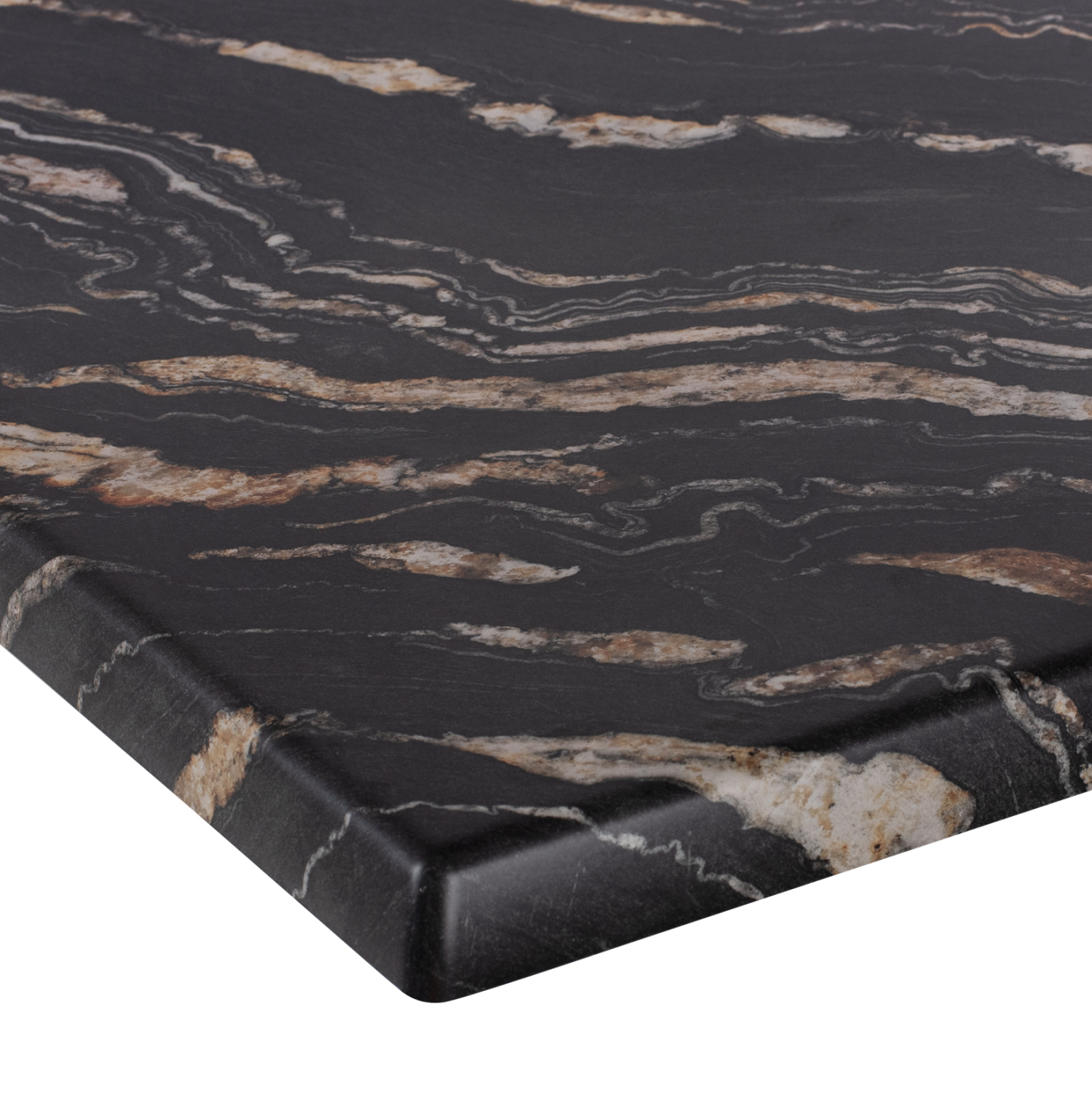 ΕΠΙΦΑΝΕΙΑ ΤΡΑΠΕΖΙΟΥ WERZALIT 60Χ60Χ3.5εκ. BLACK GOLD MARBLE HM5229.15