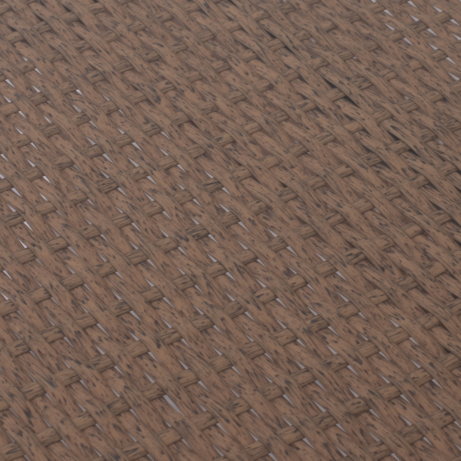 ΤΡΑΠΕΖΙ ΜΕΤΑΛΛΙΚΟ MINSK RATTAN ΜΠΕΖ ΚΑΦΕ HM5507.02 150x90x75 εκ.