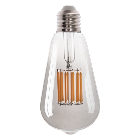 ΛΑΜΠΤΗΡΑΣ HM4189.03 LED FILAMENT 12W E27 3000K SMOKE