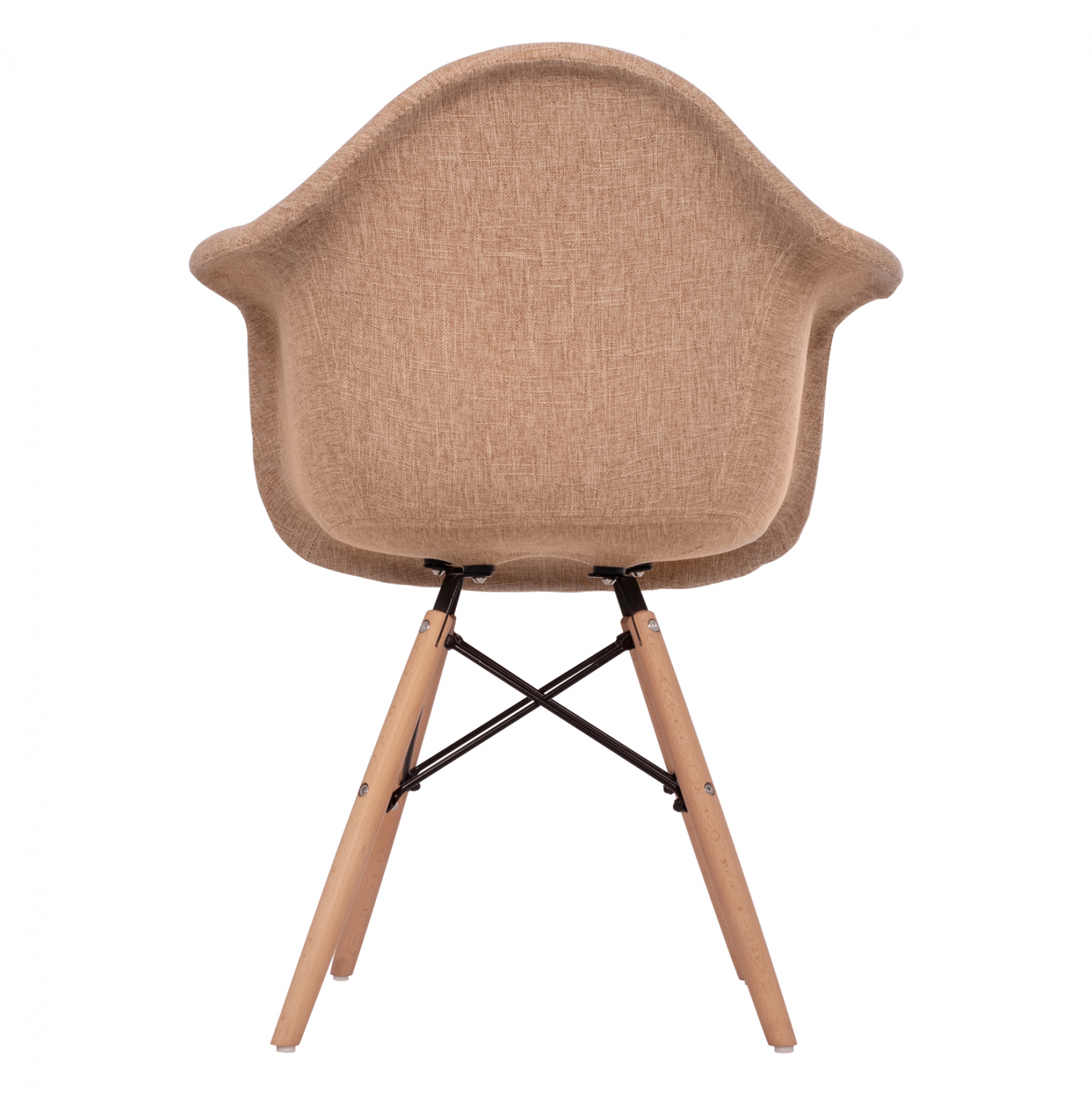 ΠΟΛΥΘΡΟΝΑ ΜΕ ΞΥΛΙΝΑ ΠΟΔΙΑ & ΜΕ ΥΦΑΣΜΑ ΜΠΕΖ MIRTO HM005.63 63x57x81 εκ.