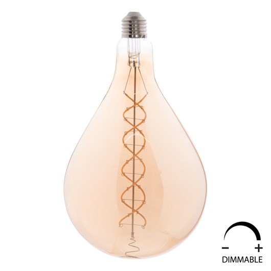 ΛΑΜΠΤΗΡΑΣ LED FILAMENT 8W E27 3000K TEA COLOR DIMMABLE HM4052.02