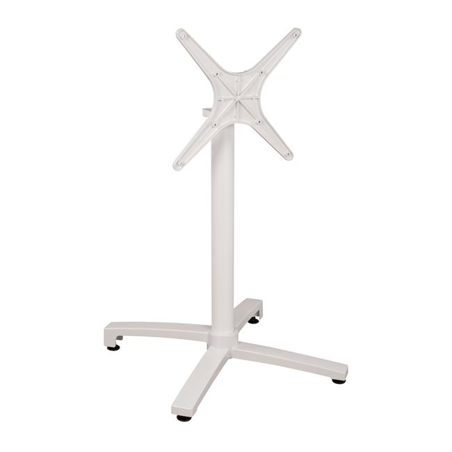 ΒΑΣΗ ΑΛΟΥΜΙΝΙΟΥ HM459.02 ΛΕΥΚΟ ΜΑΤ 69Χ69Χ73Υεκ. ΜΕ ΕΠΙΦΑΝΕΙΑ 48Χ48εκ.