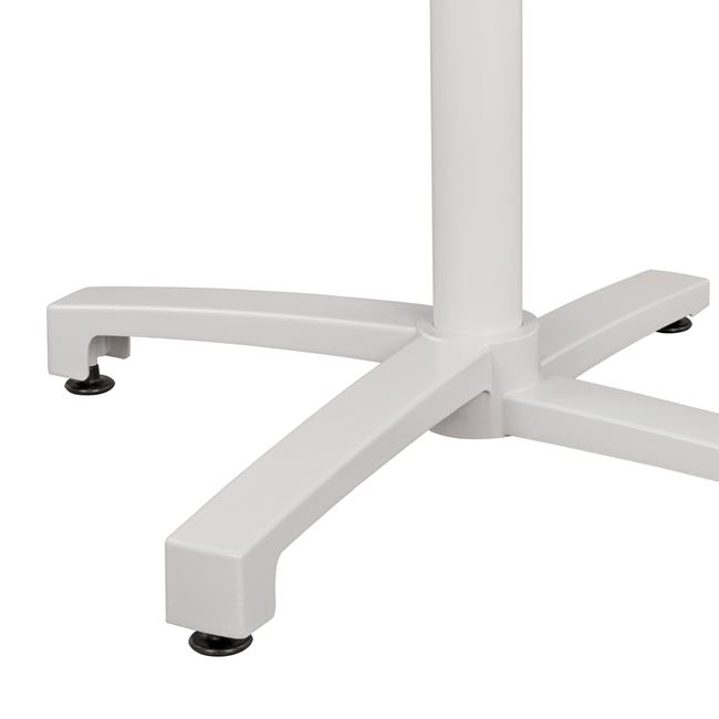 ΒΑΣΗ ΑΛΟΥΜΙΝΙΟΥ HM459.02 ΛΕΥΚΟ ΜΑΤ 69Χ69Χ73Υεκ. ΜΕ ΕΠΙΦΑΝΕΙΑ 48Χ48εκ.