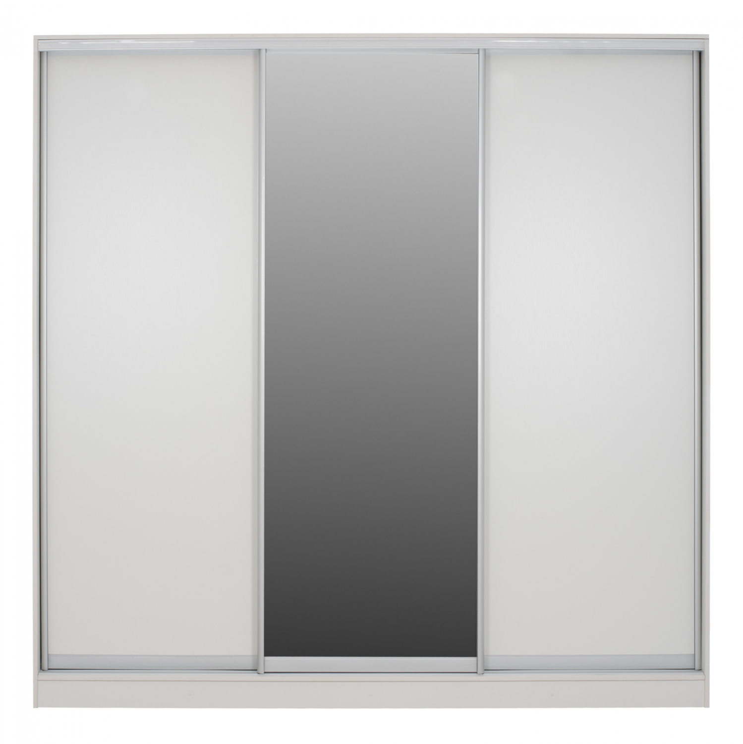 ΝΤΟΥΛΑΠΑ ΣΥΡΟΜΕΝΗ ADLER ΜΕΛΑΜΙΝΗΣ ΛΕΥΚΗ ΜΕ ΚΑΘΡΕΦΤΗ 3ΦΥΛΛΗ HM2462.03 240x60x240 εκ.