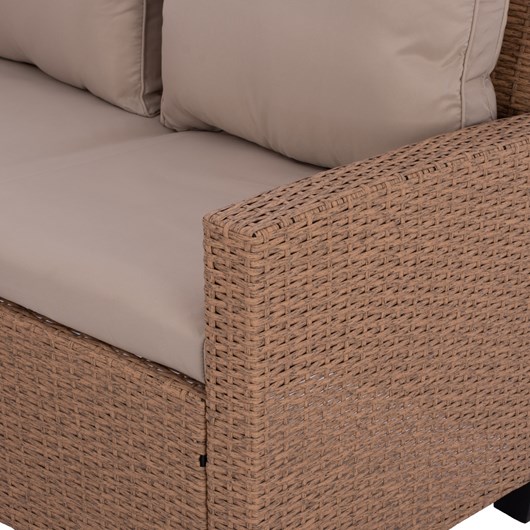 ΣΕΤ ΣΑΛΟΝΙ ΔΕΞΙΑ ΓΩΝΙΑ ΜΕ ΚΑΦΕ WICKER HM5756.02