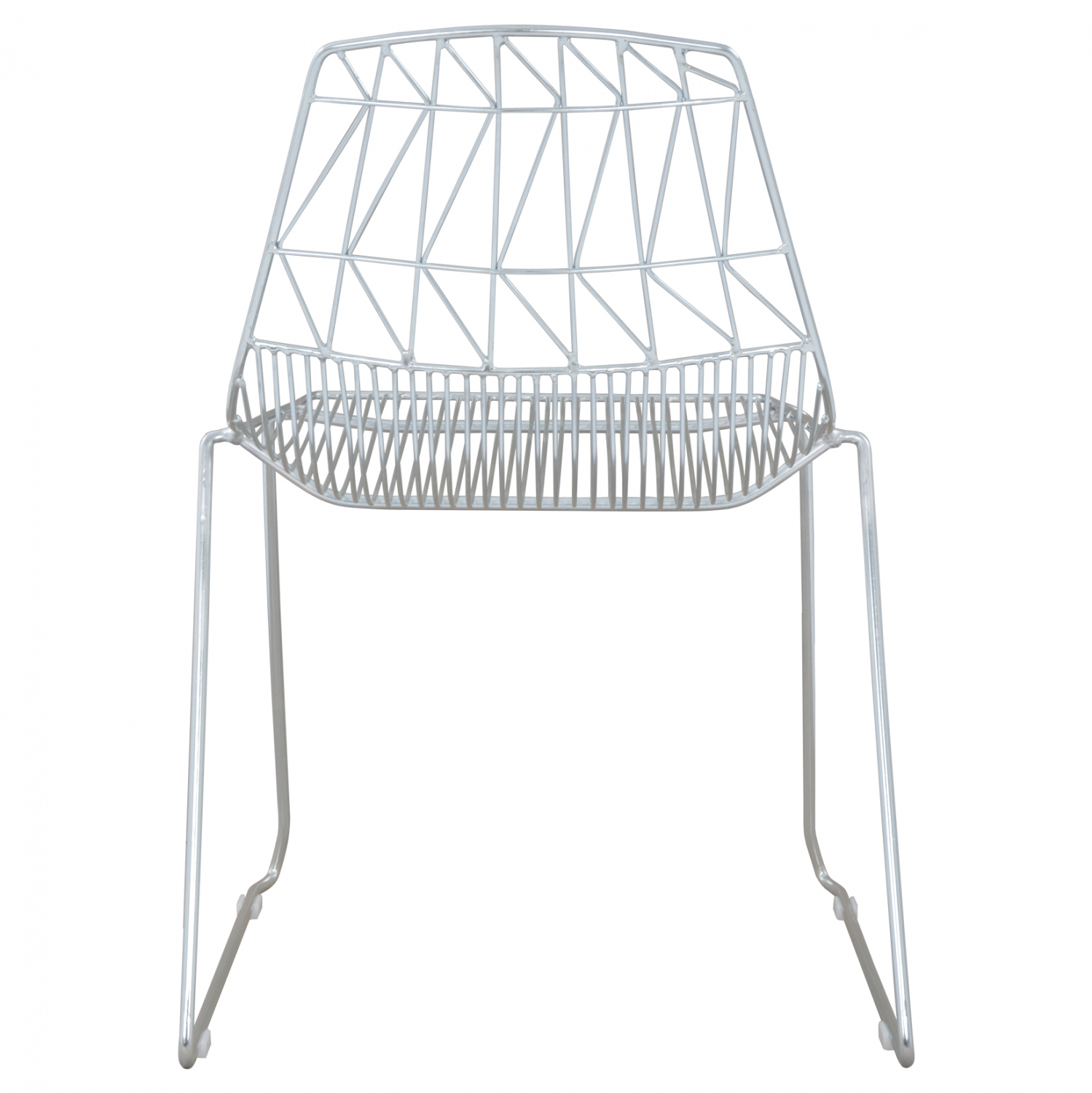 ΚΑΡΕΚΛΑ ΜΕΤΑΛΛΙΚΗ ΑΣΗΜΙ ICARUS HM8010.10 54x57x79cm