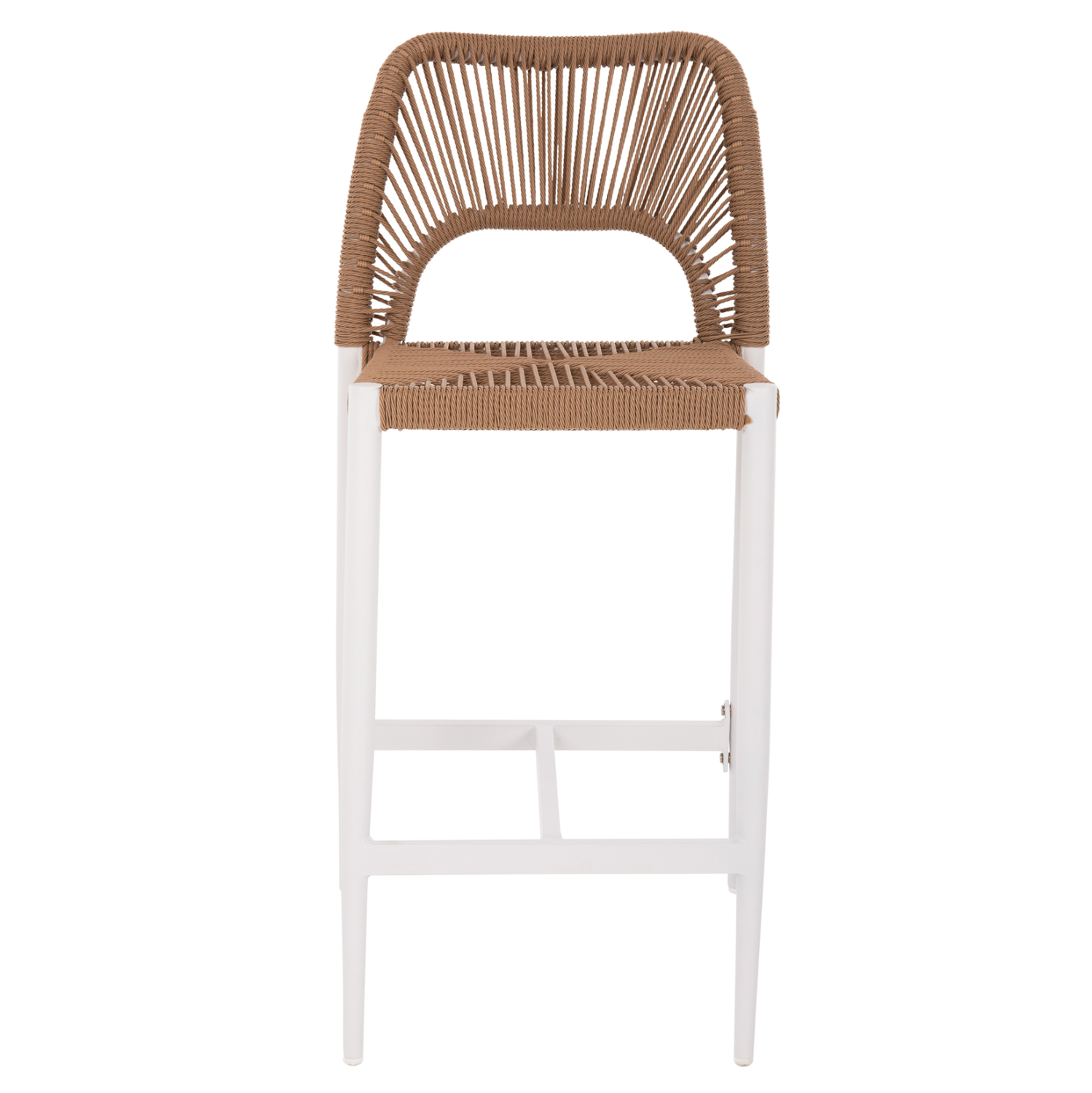 ΣΚΑΜΠΟ ΜΠΑΡ ΜΕΣ.ΥΨΟΥΣ NOJO HM5920.01 ΛΕΥΚΟ ΑΛΟΥΜΙΝΙΟ--ΜΠΕΖ ΣΥΝΘ.RATTAN 40x55.5x99Yεκ