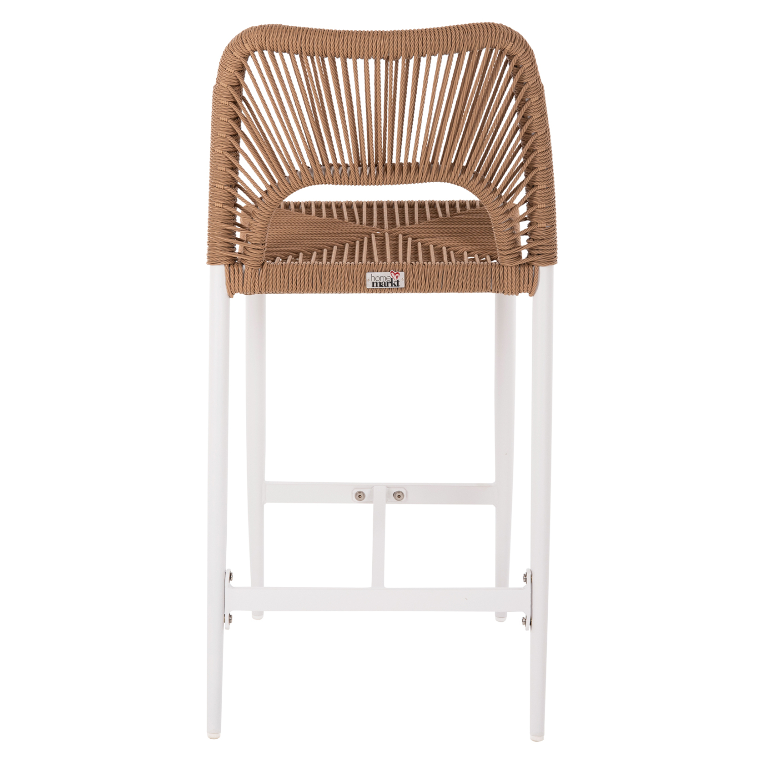 ΣΚΑΜΠΟ ΜΠΑΡ ΜΕΣ.ΥΨΟΥΣ NOJO HM5920.01 ΛΕΥΚΟ ΑΛΟΥΜΙΝΙΟ--ΜΠΕΖ ΣΥΝΘ.RATTAN 40x55.5x99Yεκ