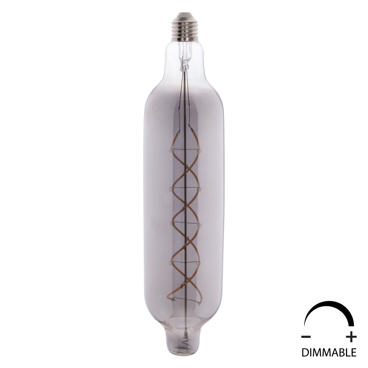 ΛΑΜΠΤΗΡΑΣ JHD-NW7775 LED FILAMENT 8W E27 3000K SMOKE COLOR DIMMABLE  HM4055.03