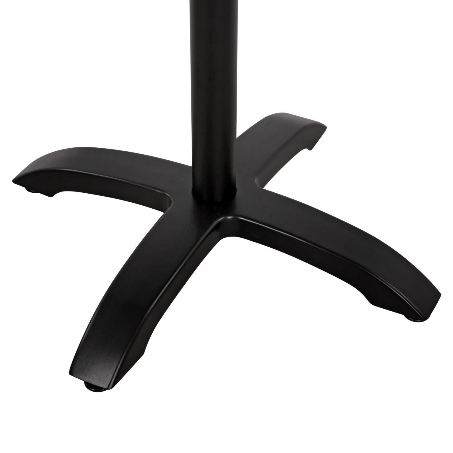 ΒΑΣΗ ΑΛΟΥΜΙΝΙΟΥ HM460.01 ΜΑΥΡΟ ΜΑΤ 66Χ66Χ72Υεκ. ΜΕ ΣΤΑΥΡΟ 48Χ48εκ.