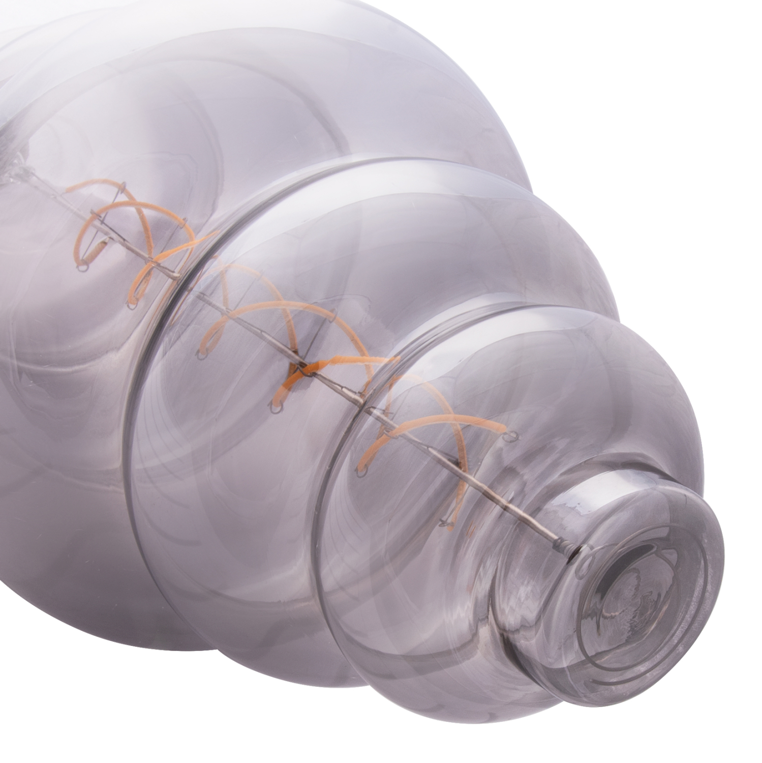 ΛΑΜΠΤΗΡΑΣ LED FILAMENT 8W E27 3000K SMOKE COLOR DIMMABLE HM4056.03