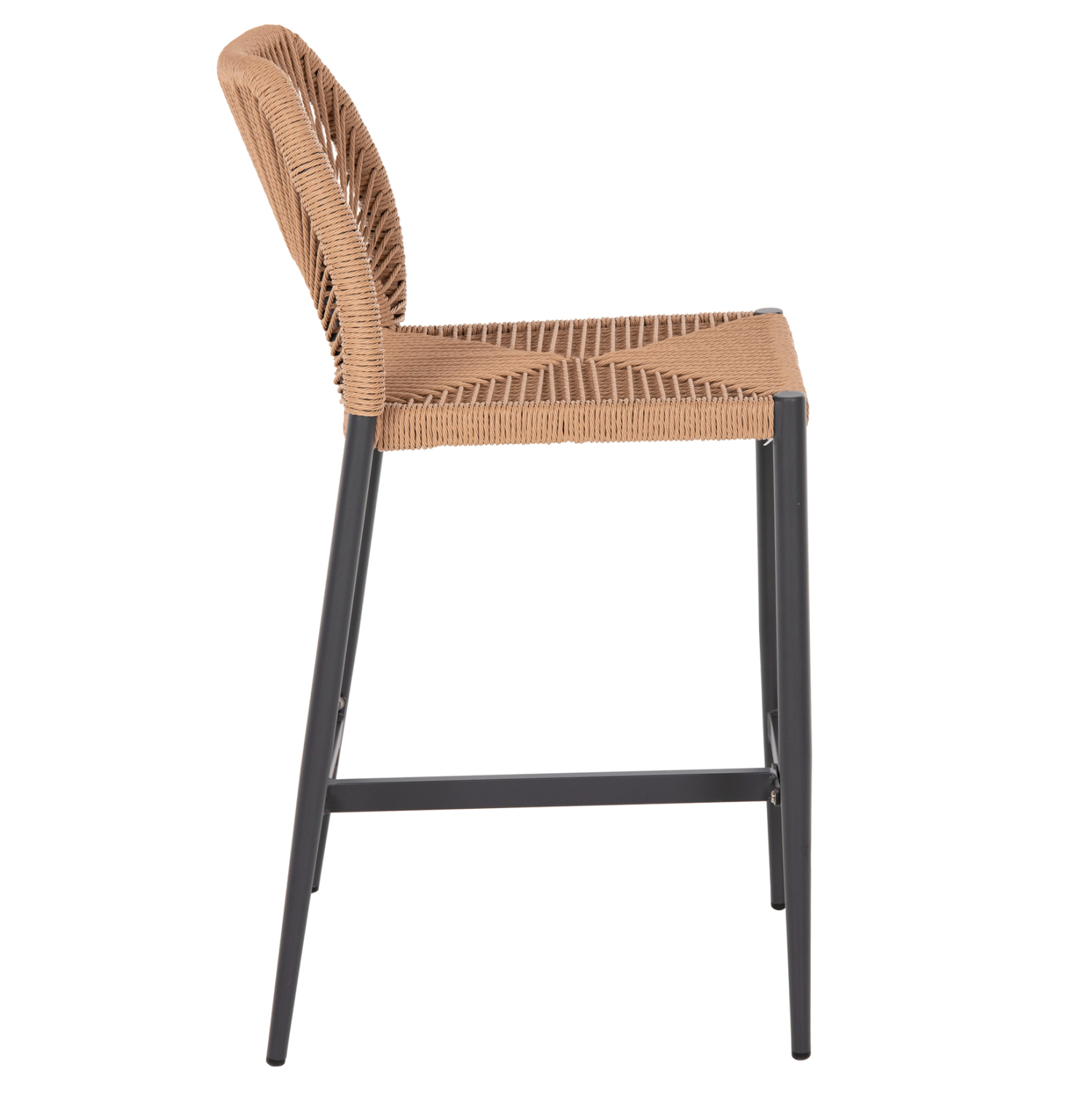 ΣΚΑΜΠΟ ΜΠΑΡ ΜΕΣ.ΥΨΟΥΣ NOJO HM5920.02 ΑΝΘΡΑΚΙ ΑΛΟΥΜΙΝΙΟ--ΜΠΕΖ ΣΥΝΘ.RATTAN 40x55.5x99Yεκ