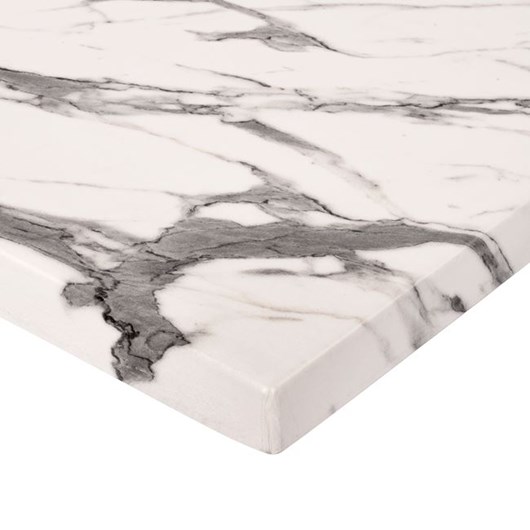 ΕΠΙΦΑΝΕΙΑ ΤΡΑΠΕΖΙΟΥ WERZALIT 80Χ80Χ3.5εκ. MARBLE WHITE-GREY 5657 HM5231.11