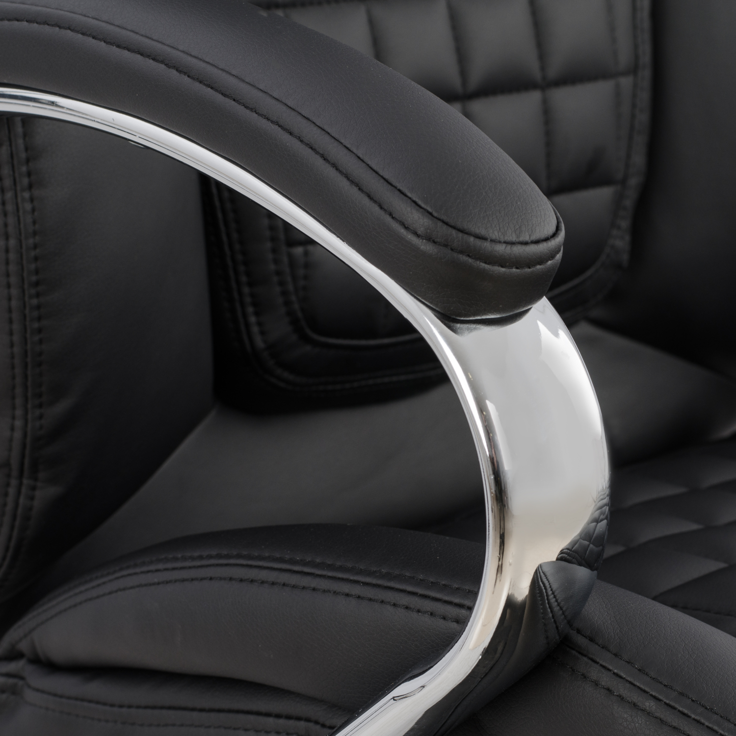 ΑΝΤΑΛΛΑΚΤΙΚO ΚΑΘΙΣΜΑ ΓΙΑ ΚΑΡΕΚΛΑ ΓΡΑΦΕΙΟΥ HM1097.01 ΜΑΥΡΟ PU 57x11x56εκ.