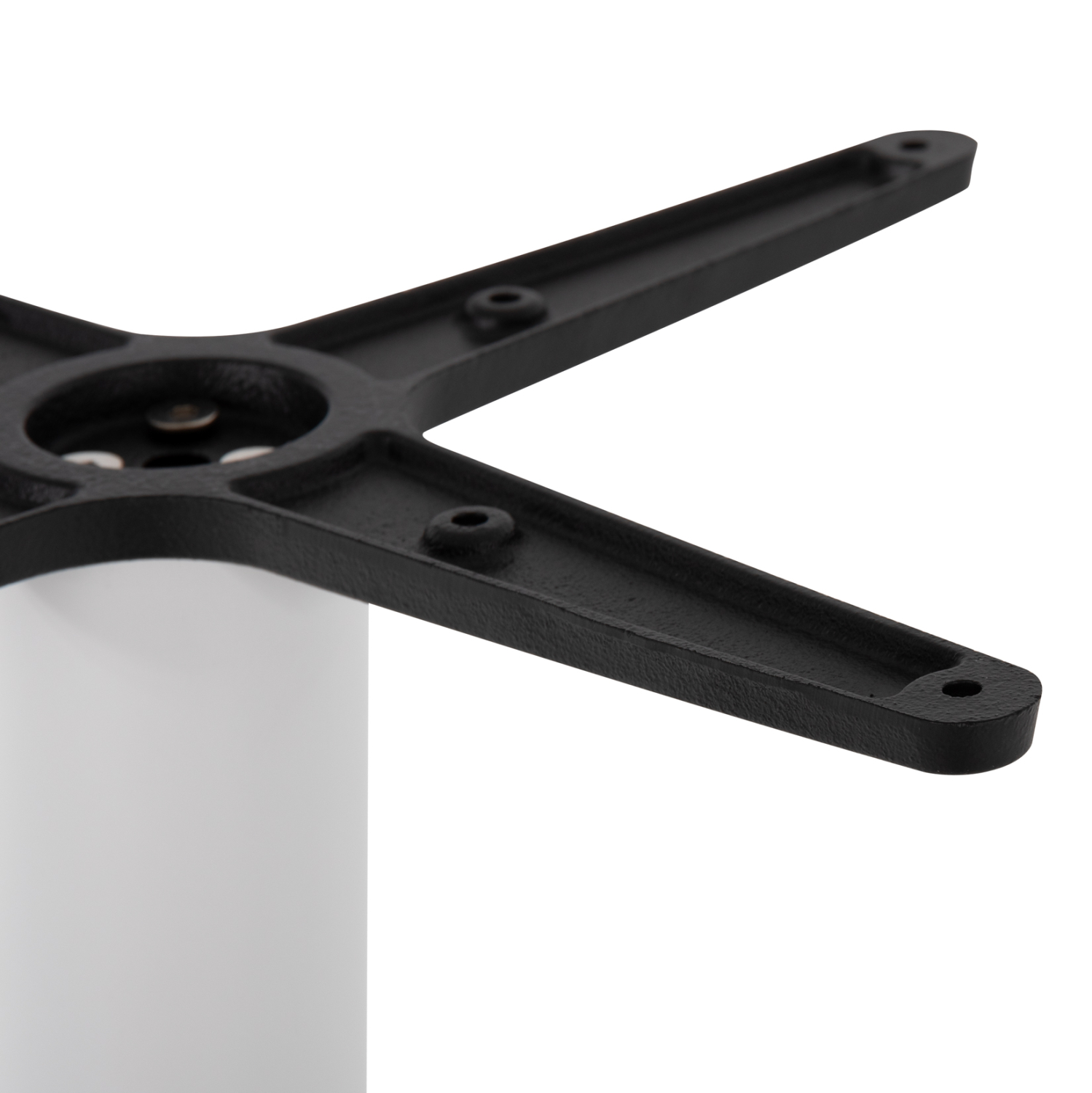 ΒΑΣΗ ΜΠΑΡ ΜΕΤΑΛΛΙΚΗ ΛΕΥΚΗ ΜΑΤ 46Χ46Χ108Yεκ. ΜΕ ΡΕΓΟΥΛΑΤΟΡΟΥΣ HM439.02