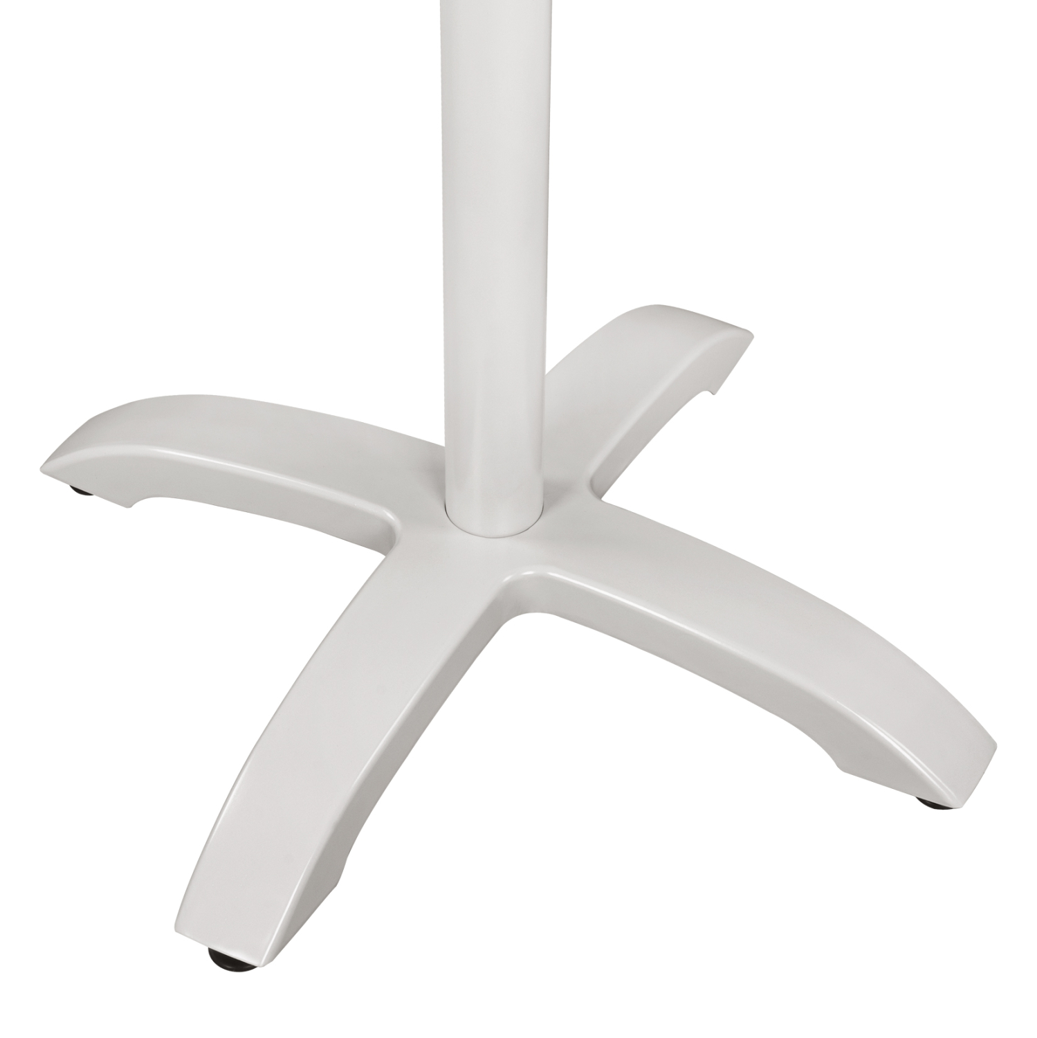 ΒΑΣΗ ΑΛΟΥΜΙΝΙΟΥ HM460.02 ΛΕΥΚΗ ΜΑΤ 66Χ66Χ72Υεκ. ΜΕ ΣΤΑΥΡΟ 48Χ48εκ.