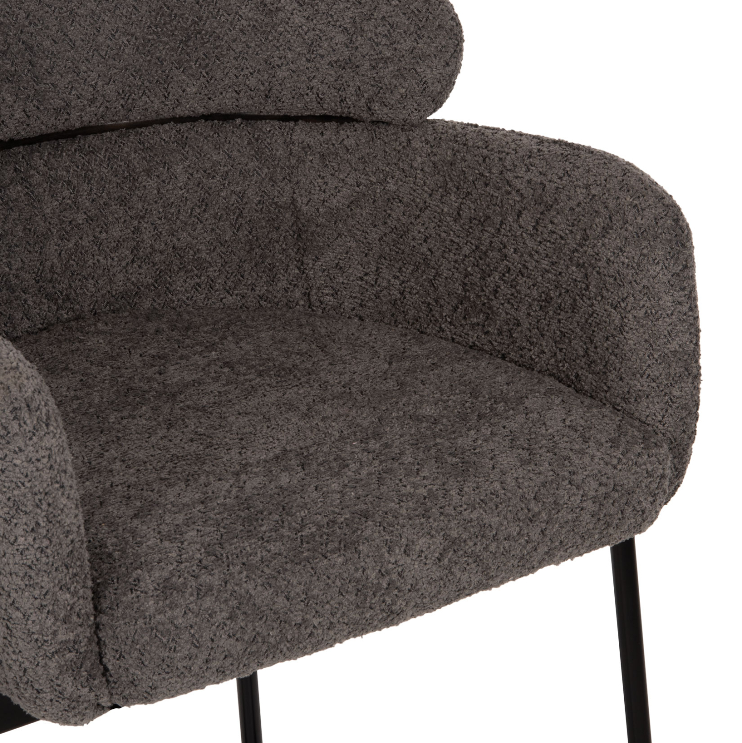 ΣΚΑΜΠΟ ΜΕΣ. ΥΨΟΥΣ WOLF HM8584.01 ΓΚΡΙ ΥΦΑΣΜΑ ΜΠΟΥΚΛΕ-ΜΕΤΑΛΛΙΚΑ ΠΟΔΙΑ 56x57x98Yεκ.