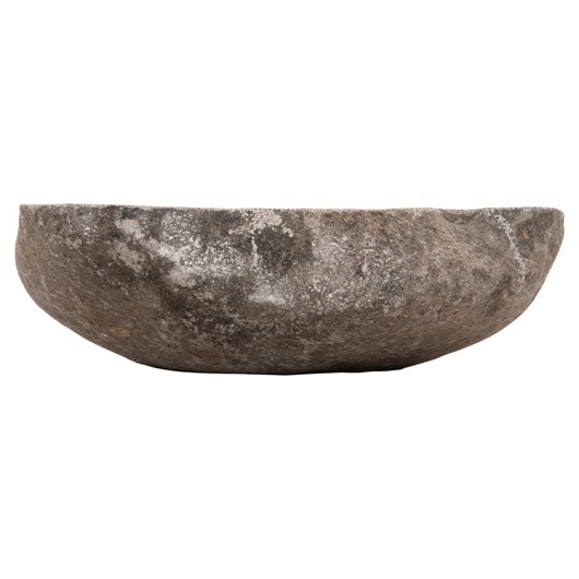 ΝΙΠΤΗΡΑΣ STONE SINK ΛΑΞΕΥΜΕΝΗ ΠΕΤΡΑ ΓΚΡΙ ΑΠΟΧΡΩΣΗ HM4193 55x44x16 εκ.