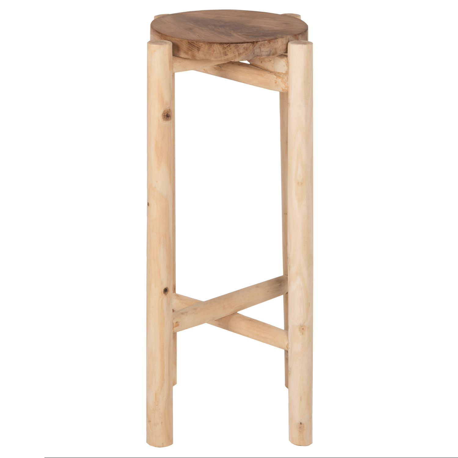 ΑΝΘΟΣΤΗΛΗ HOVER HM7935 ΞΥΛΟ ΤΕΑΚ ΣΕ ΦΥΣΙΚΟ ΧΡΩΜΑ Φ30x75,5Υεκ.