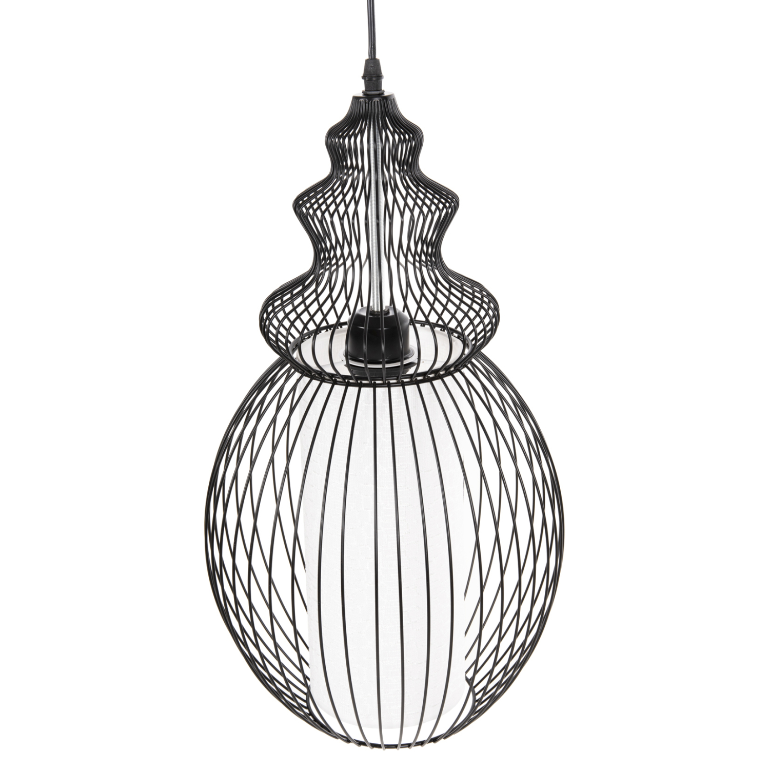 ΦΩΤΙΣΤΙΚΟ ΟΡΟΦΗΣ ΚΡΕΜΑΣΤΟ HM4184 ΜΑΥΡΟ ΜΕΤΑΛΛΟ 26x26x125Υεκ.