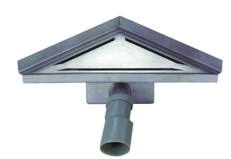 SCARETO ANGOLO - ΚΑΝΑΛΙ ΓΩΝΙΑΣ L 25x25cm ST/ST304+ΣΙΦ Φ40/50#