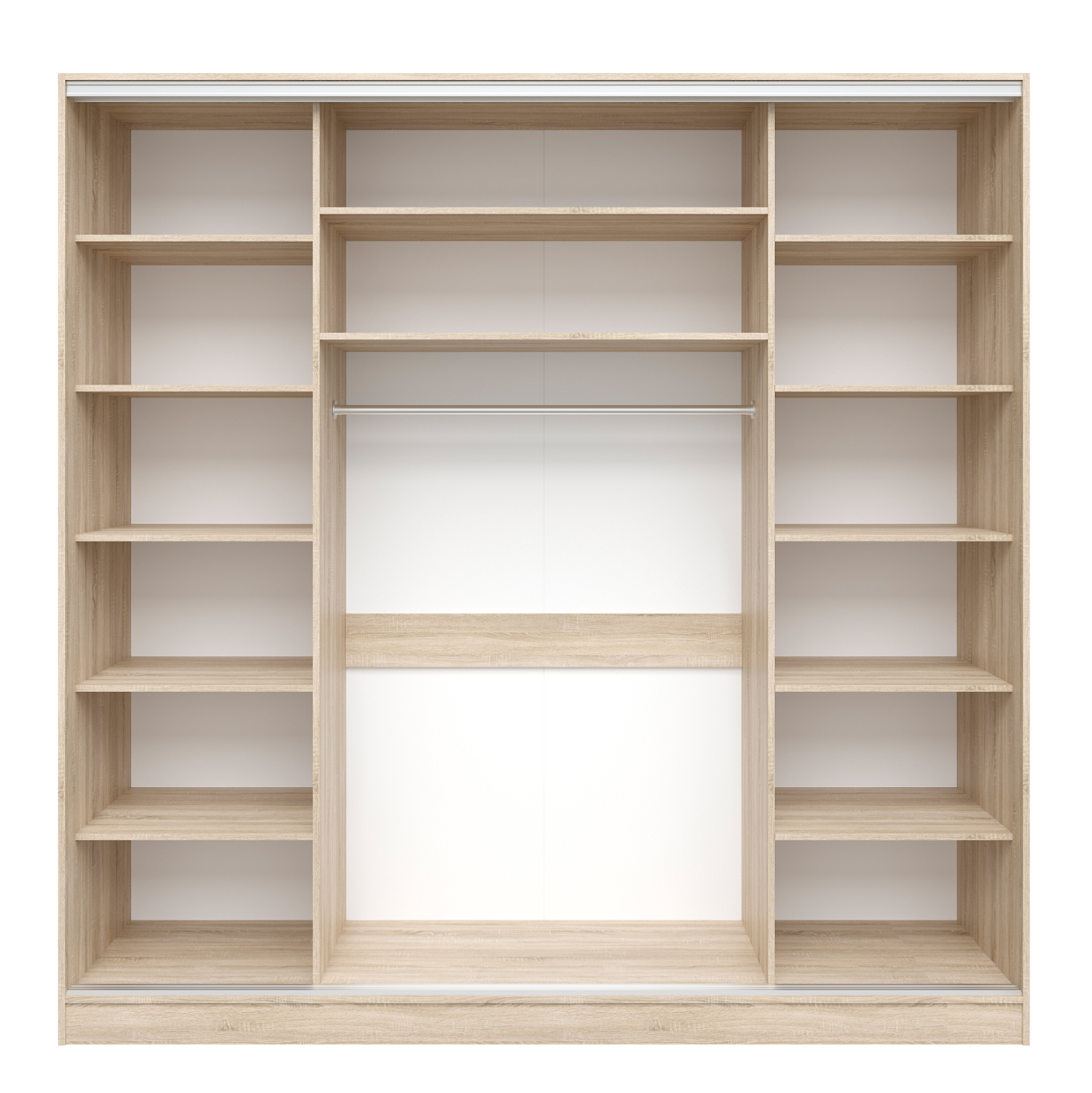 ΝΤΟΥΛΑΠΑ ΣΥΡΟΜΕΝΗ ΜΕΛΑΜΙΝΗΣ SONAMA ΜΕ ΚΑΘΡΕΦΤΗ 3ΦΥΛΛΗ HM2462.01 240x240x60 εκ.