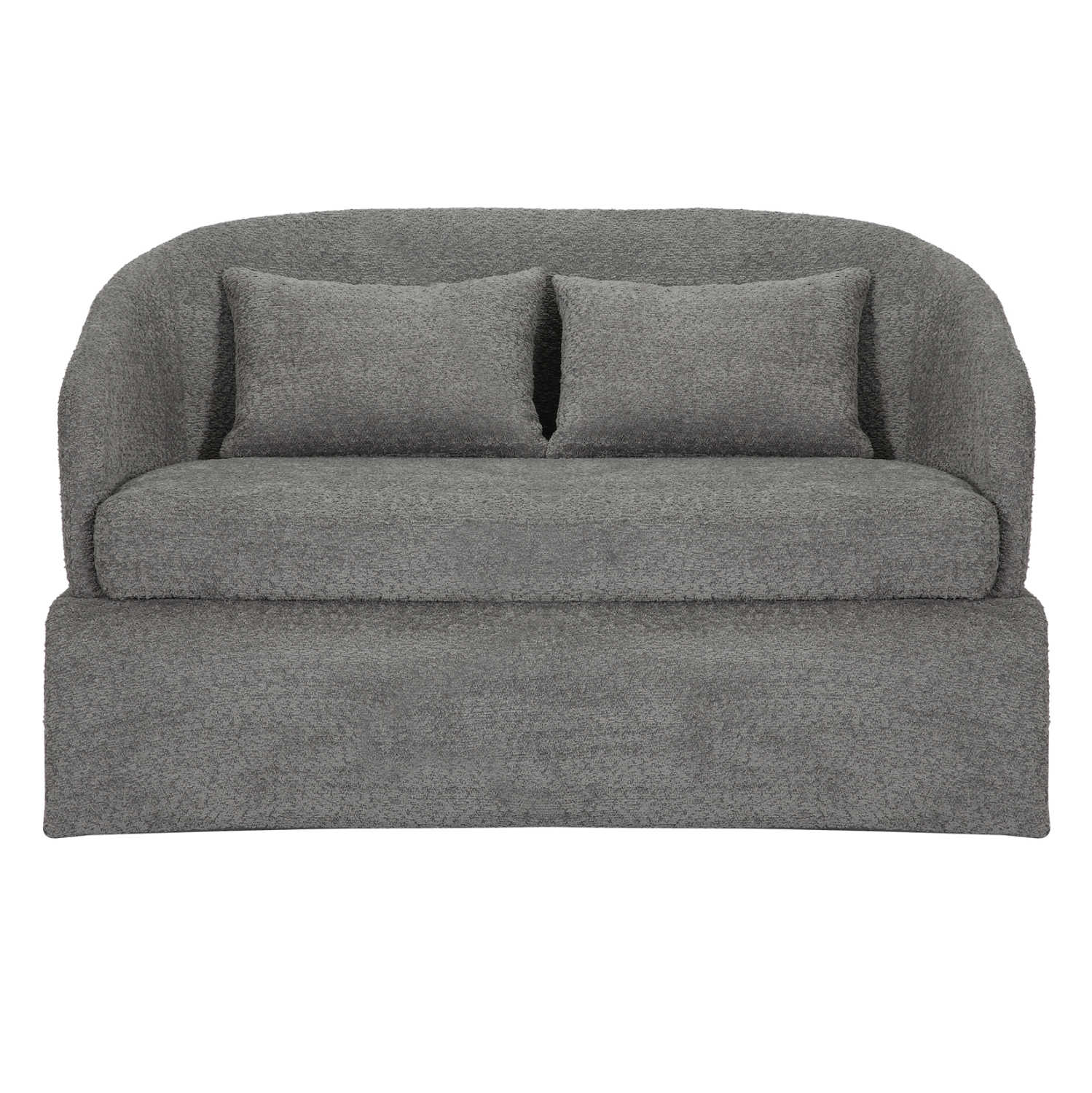 ΚΑΝΑΠΕΣ ΔΙΘΕΣΙΟΣ BEVY2 HM9678.01 ΓΚΡΙ ΜΠΟΥΚΛΕ ΥΦΑΣΜΑ-ΜΕΤΑΛΛΙΚΟΣ ΣΚΕΛΕΤΟΣ 128x72x74Υεκ.