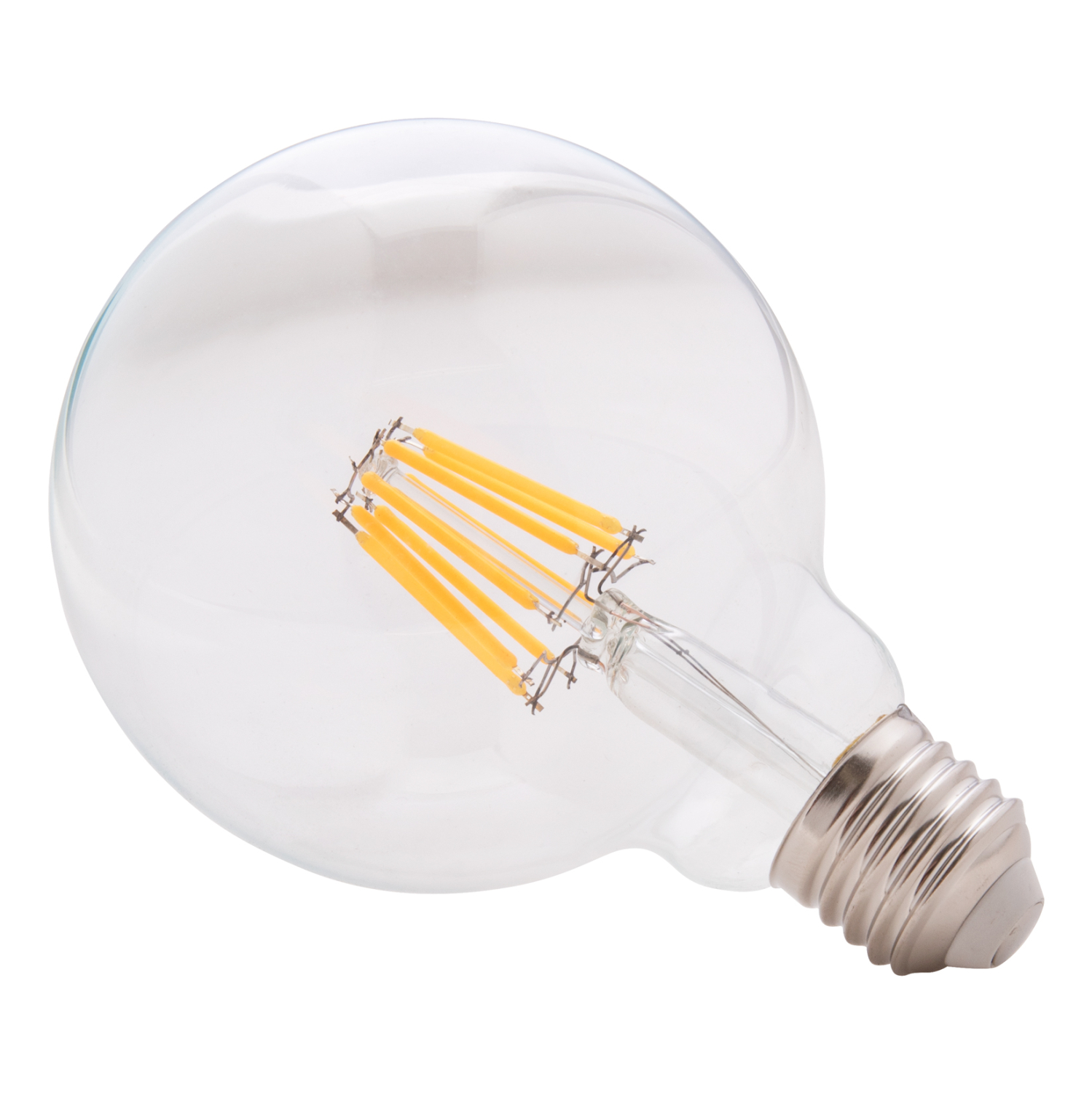 ΛΑΜΠΤΗΡΑΣ GLOBO LED FILAMENT 8W E27 3000K ΔΙΑΦΑΝΟΣ DIMMABLE HM4050.01