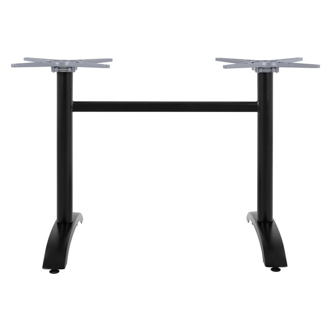 ΒΑΣΗ ΑΛΟΥΜΙΝΙΟΥ ΔΙΣΤΗΛΗ HM468.01 ΜΑΥΡΟ ΜΑΤ 78X59,5X73Υ εκ.