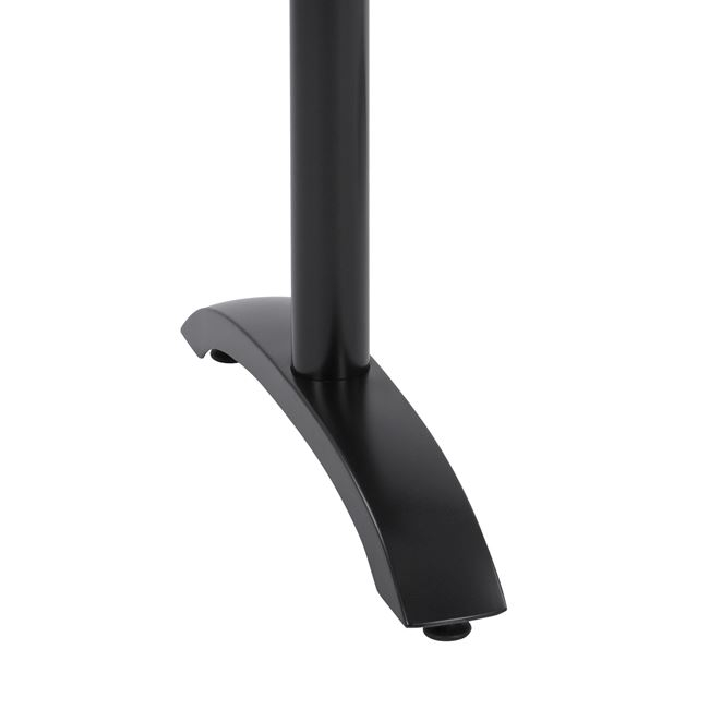 ΒΑΣΗ ΑΛΟΥΜΙΝΙΟΥ ΔΙΣΤΗΛΗ HM468.01 ΜΑΥΡΟ ΜΑΤ 78X59,5X73Υ εκ.