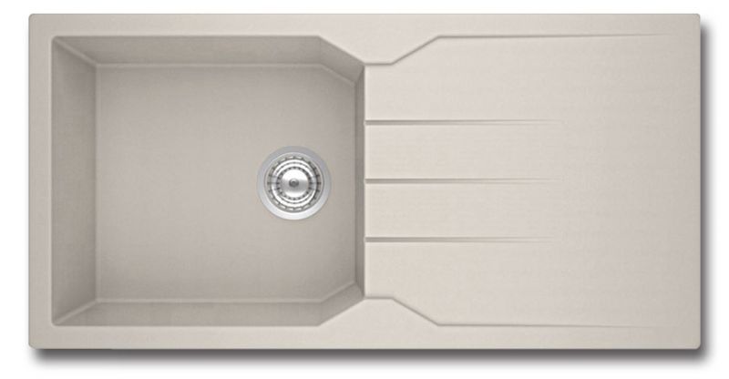 NOVELA ΝΕΡΟΧΥΤΗΣ ΓΡΑΝΙΤΗ 100X50 1 ΓΟΥΡΝΑ+ΠΟΔΙΑ ΓΡΑΝΙΤΗ ΛΕΥΚΟ#