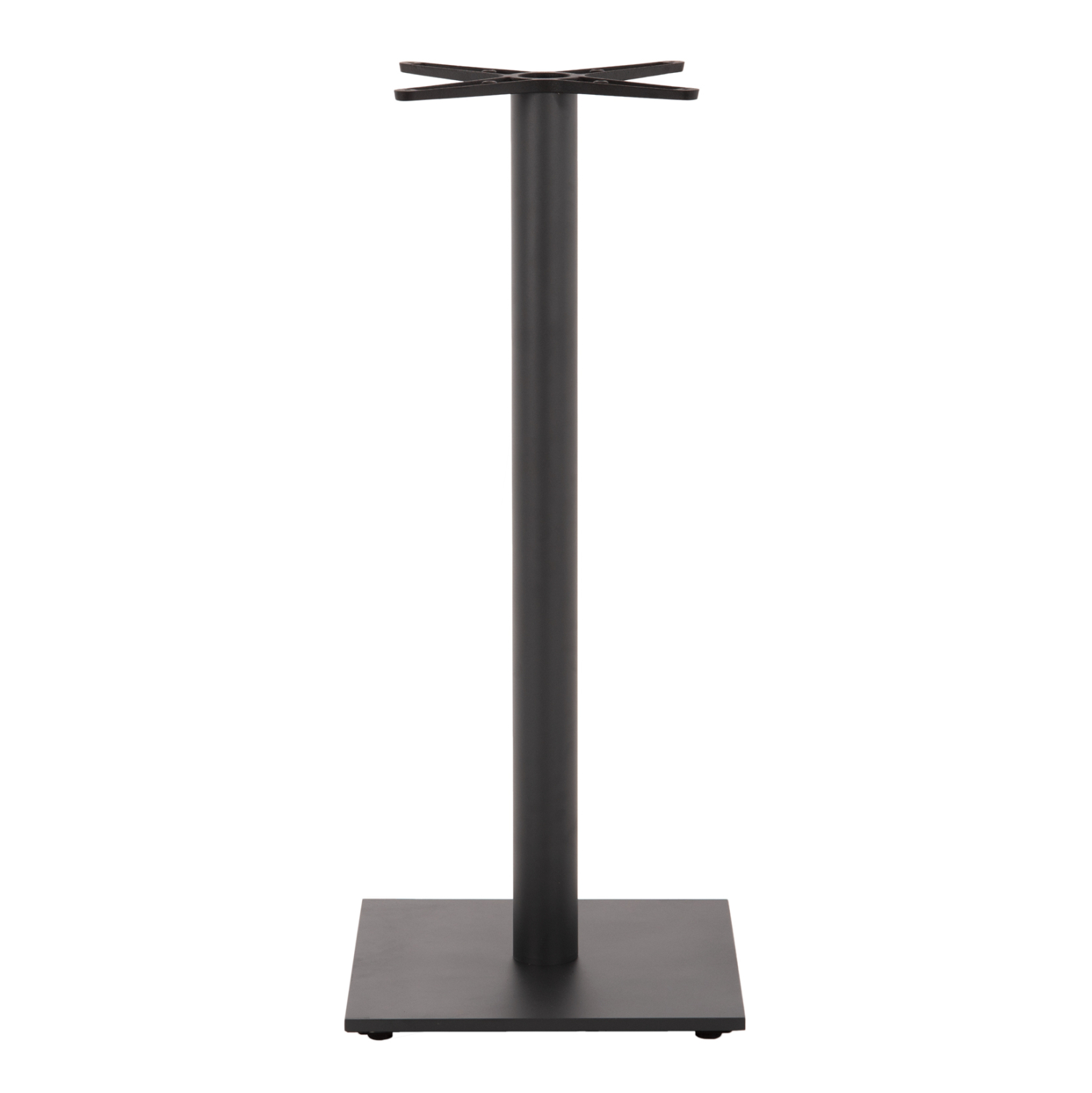 ΒΑΣΗ ΤΡΑΠΕΖΙΟΥ ΜΠΑΡ ΜΕΤΑΛΛΙΚΗ ΓΚΡΙ ΜΑΤ 46Χ46Χ108Yεκ. ΜΕ ΡΕΓΟΥΛΑΤΟΡΟΥΣ HM439.20